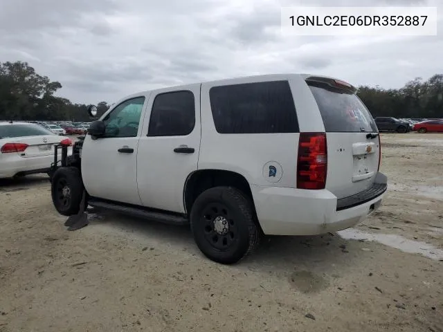 2013 Chevrolet Tahoe Police VIN: 1GNLC2E06DR352887 Lot: 55795724