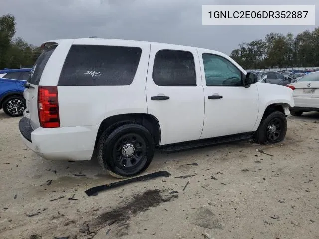 2013 Chevrolet Tahoe Police VIN: 1GNLC2E06DR352887 Lot: 55795724