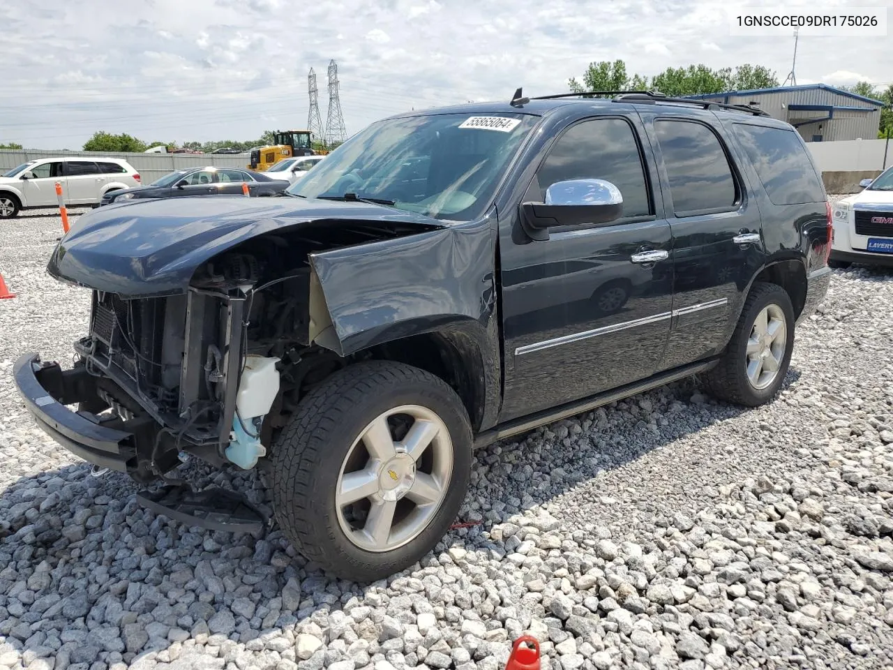 2013 Chevrolet Tahoe C1500 Ltz VIN: 1GNSCCE09DR175026 Lot: 55865064