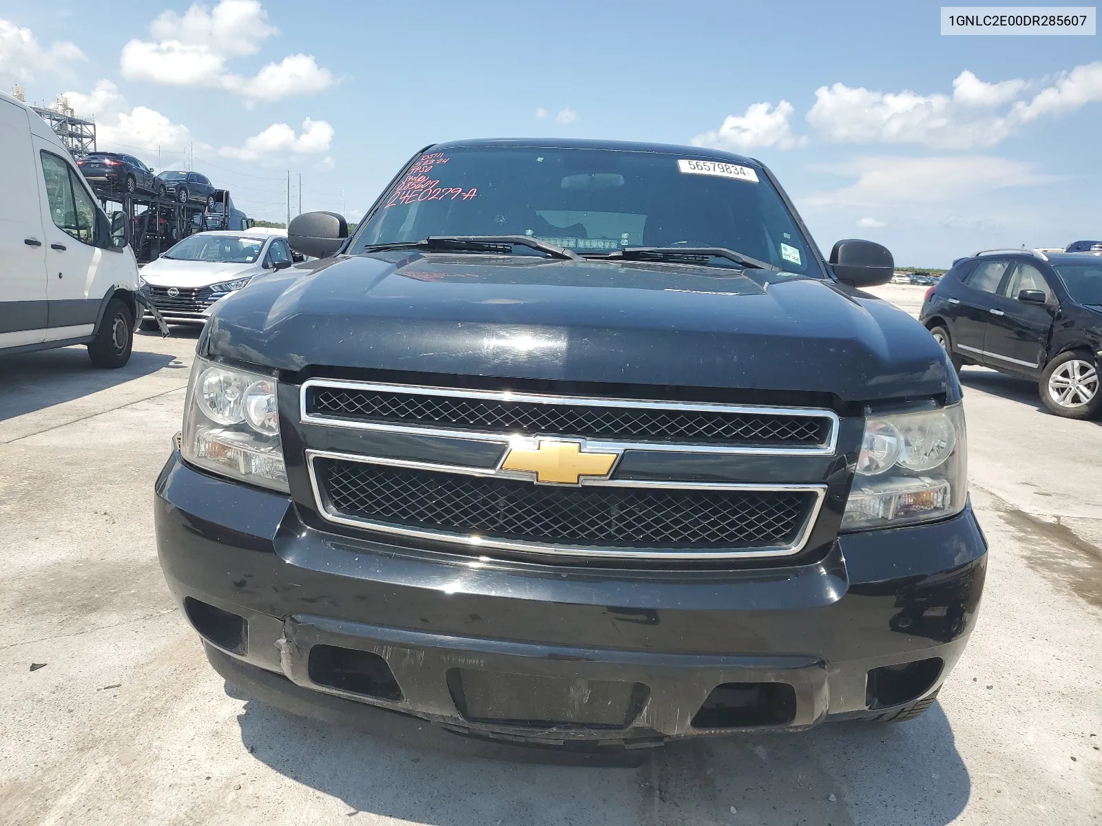 2013 Chevrolet Tahoe Police VIN: 1GNLC2E00DR285607 Lot: 56579834