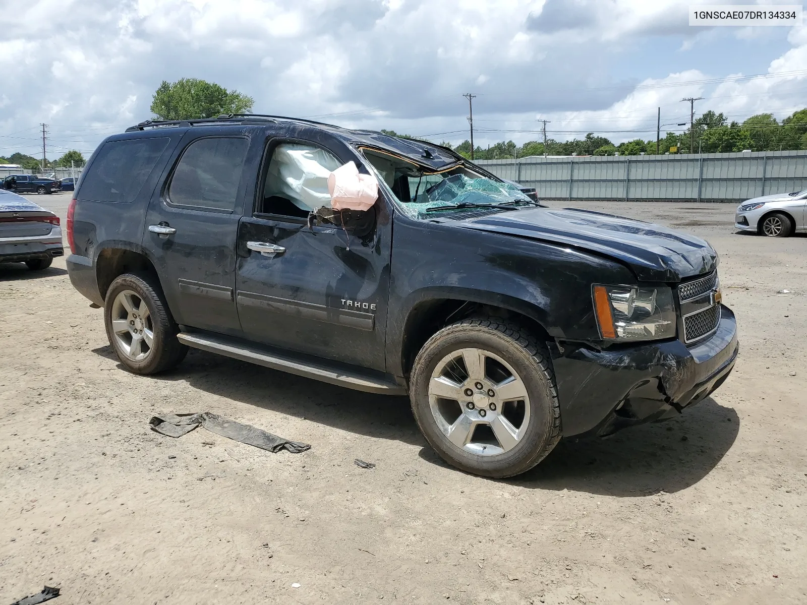 2013 Chevrolet Tahoe C1500 Ls VIN: 1GNSCAE07DR134334 Lot: 59469374