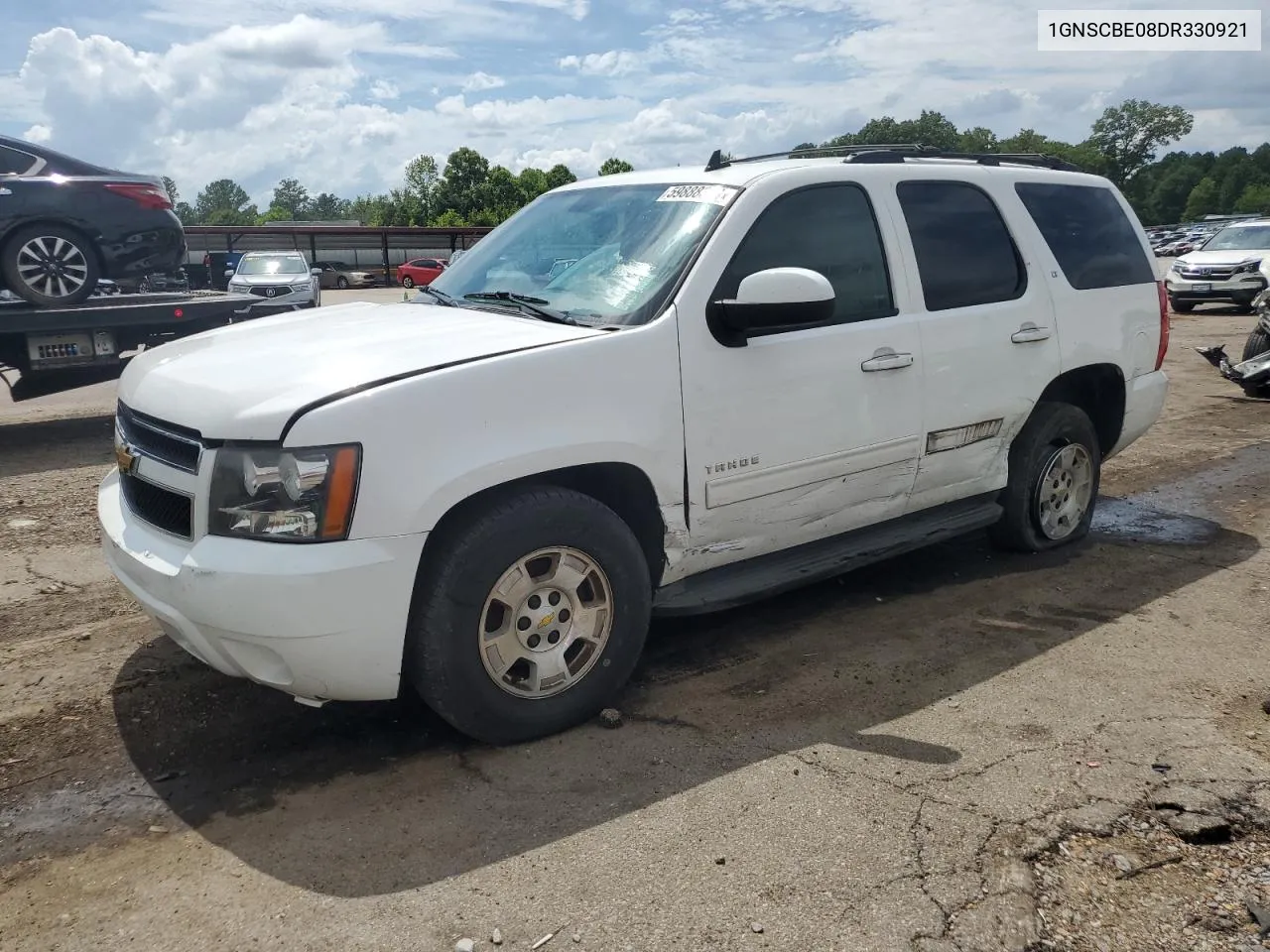 2013 Chevrolet Tahoe C1500 Lt VIN: 1GNSCBE08DR330921 Lot: 59888344