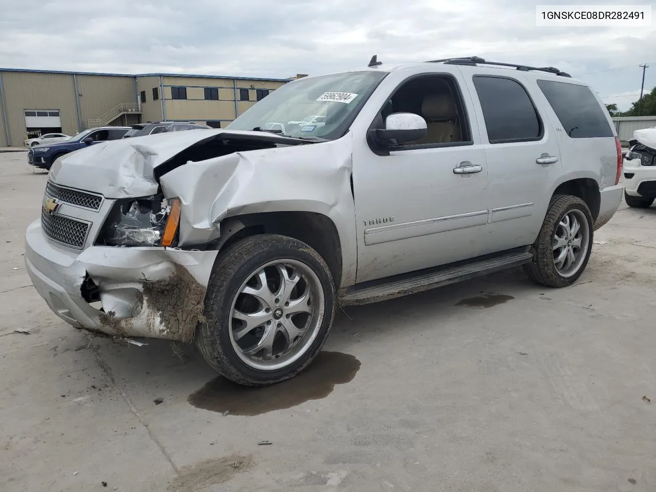 2013 Chevrolet Tahoe K1500 Ltz VIN: 1GNSKCE08DR282491 Lot: 59962904