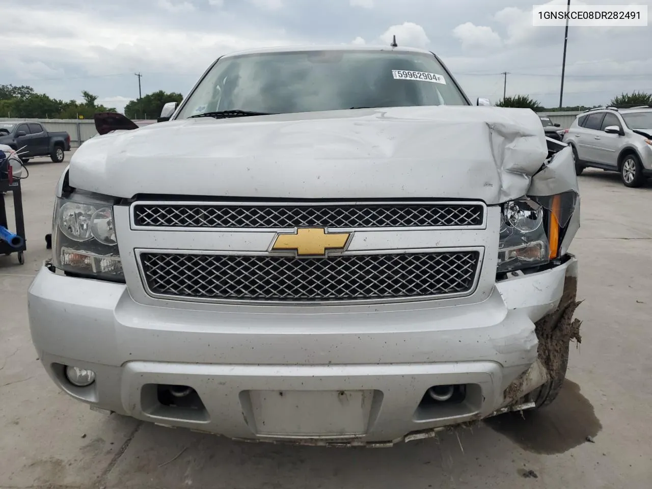 2013 Chevrolet Tahoe K1500 Ltz VIN: 1GNSKCE08DR282491 Lot: 59962904