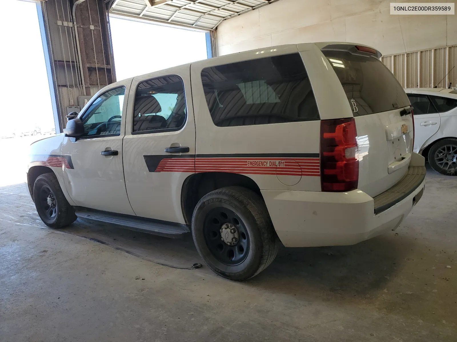 2013 Chevrolet Tahoe Police VIN: 1GNLC2E00DR359589 Lot: 61654974