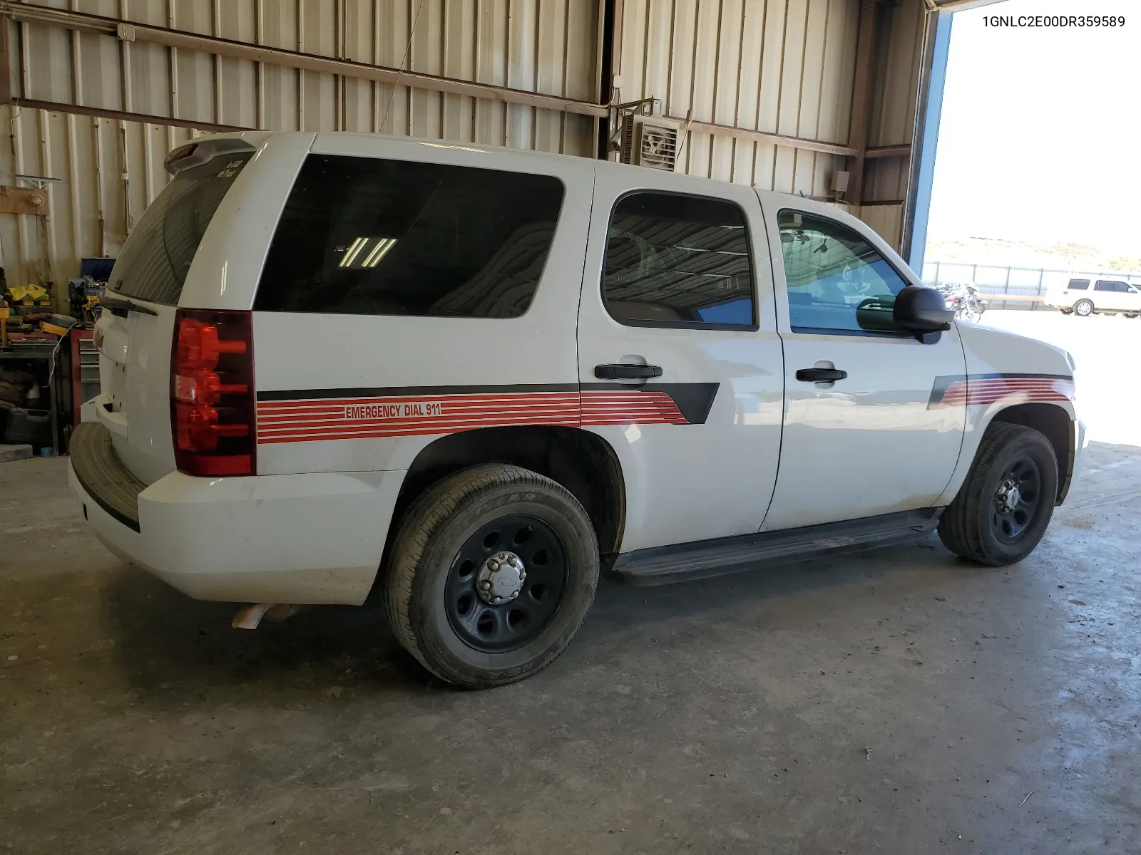 1GNLC2E00DR359589 2013 Chevrolet Tahoe Police