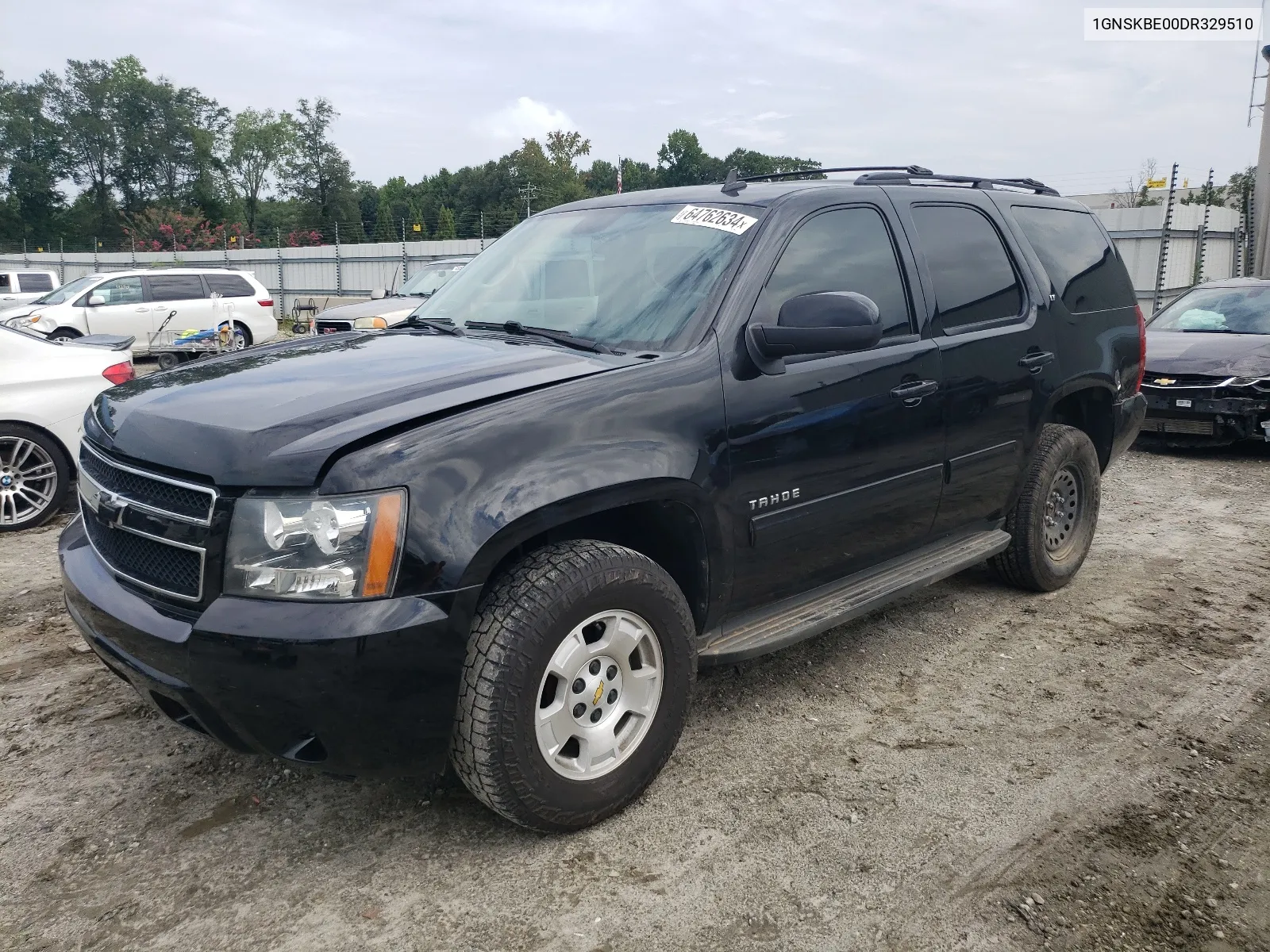 2013 Chevrolet Tahoe K1500 Lt VIN: 1GNSKBE00DR329510 Lot: 64762634