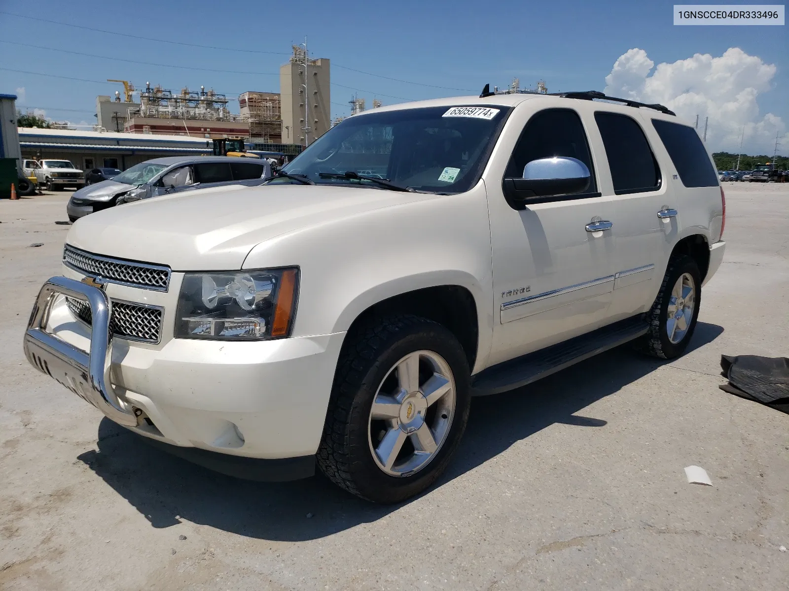 2013 Chevrolet Tahoe C1500 Ltz VIN: 1GNSCCE04DR333496 Lot: 65059774