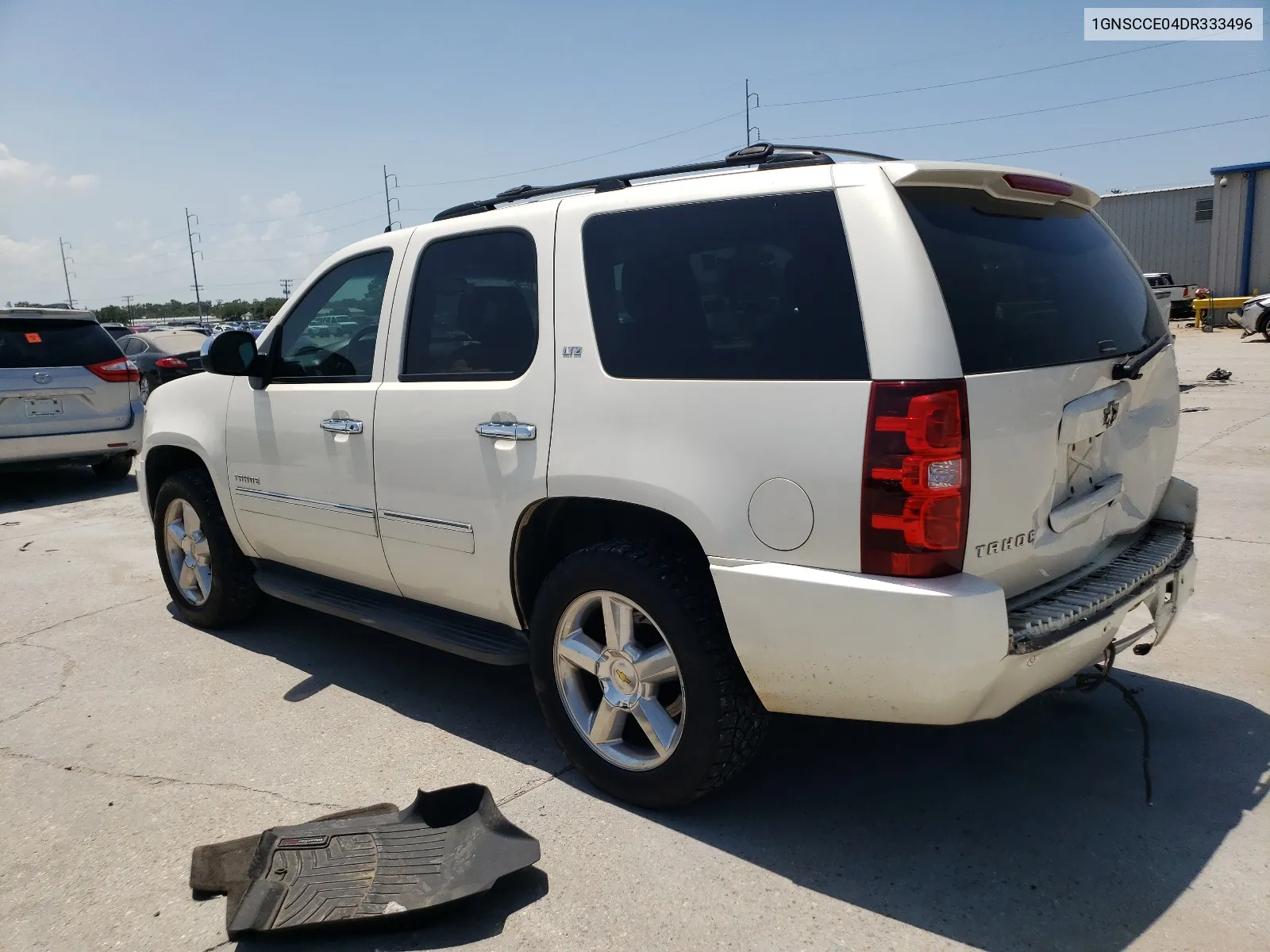 2013 Chevrolet Tahoe C1500 Ltz VIN: 1GNSCCE04DR333496 Lot: 65059774