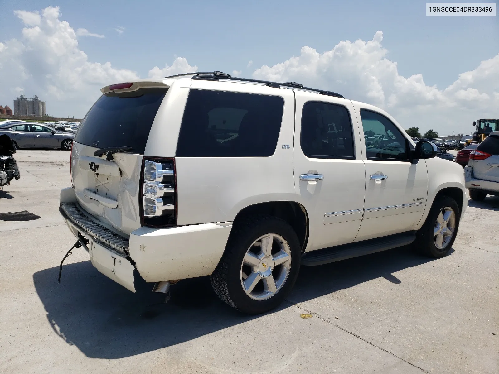 2013 Chevrolet Tahoe C1500 Ltz VIN: 1GNSCCE04DR333496 Lot: 65059774