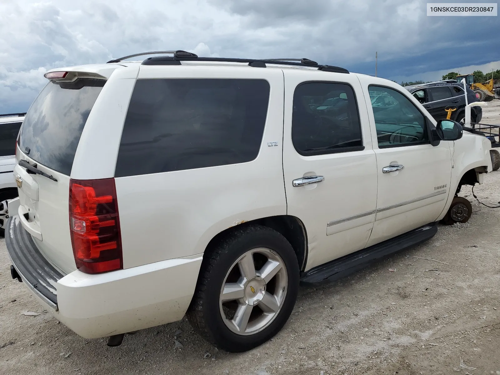 2013 Chevrolet Tahoe K1500 Ltz VIN: 1GNSKCE03DR230847 Lot: 65816514