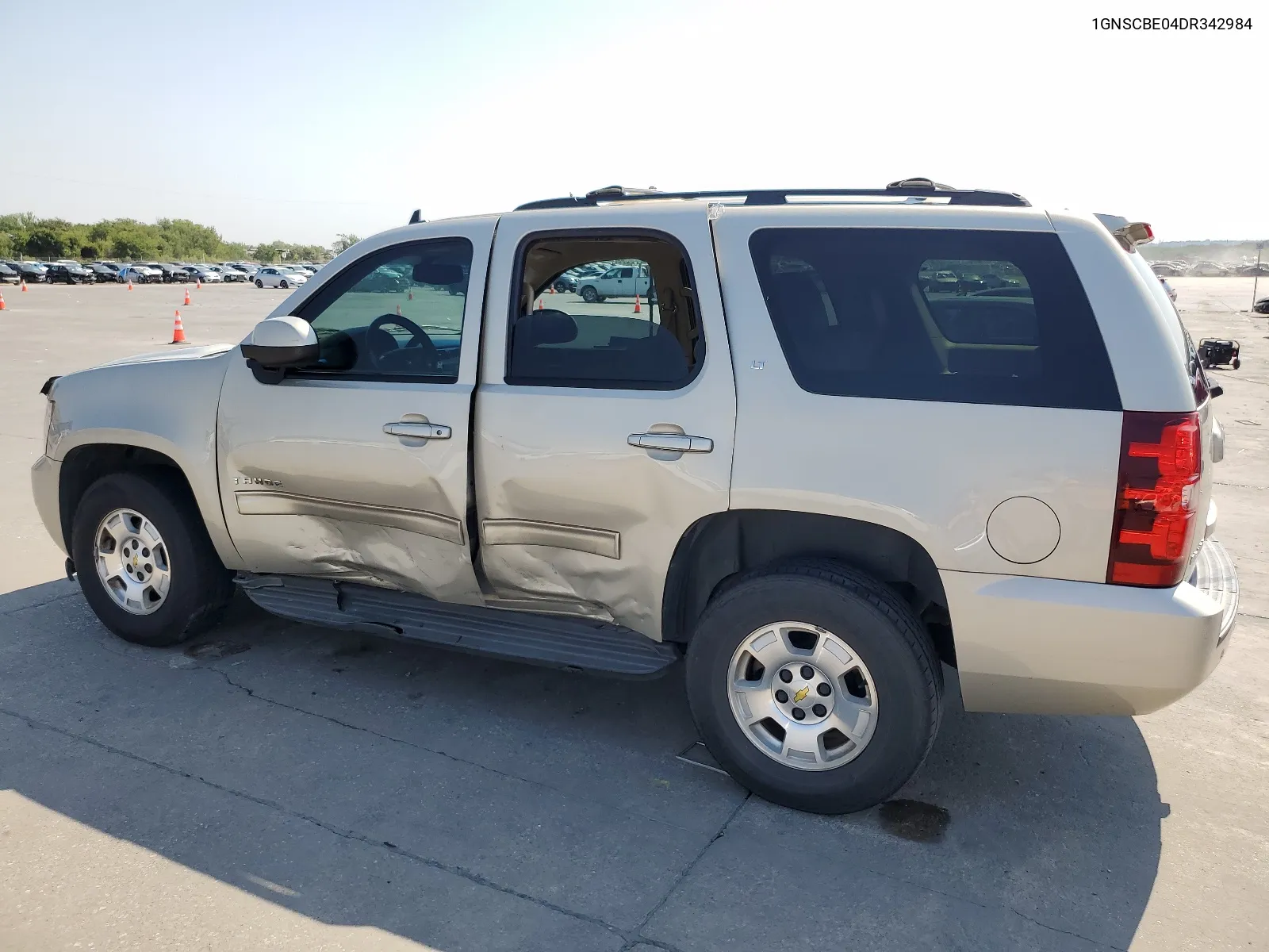 2013 Chevrolet Tahoe C1500 Lt VIN: 1GNSCBE04DR342984 Lot: 66619674