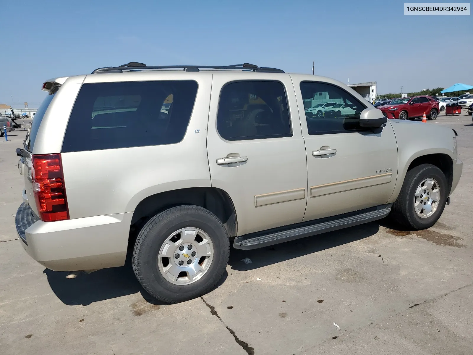 2013 Chevrolet Tahoe C1500 Lt VIN: 1GNSCBE04DR342984 Lot: 66619674