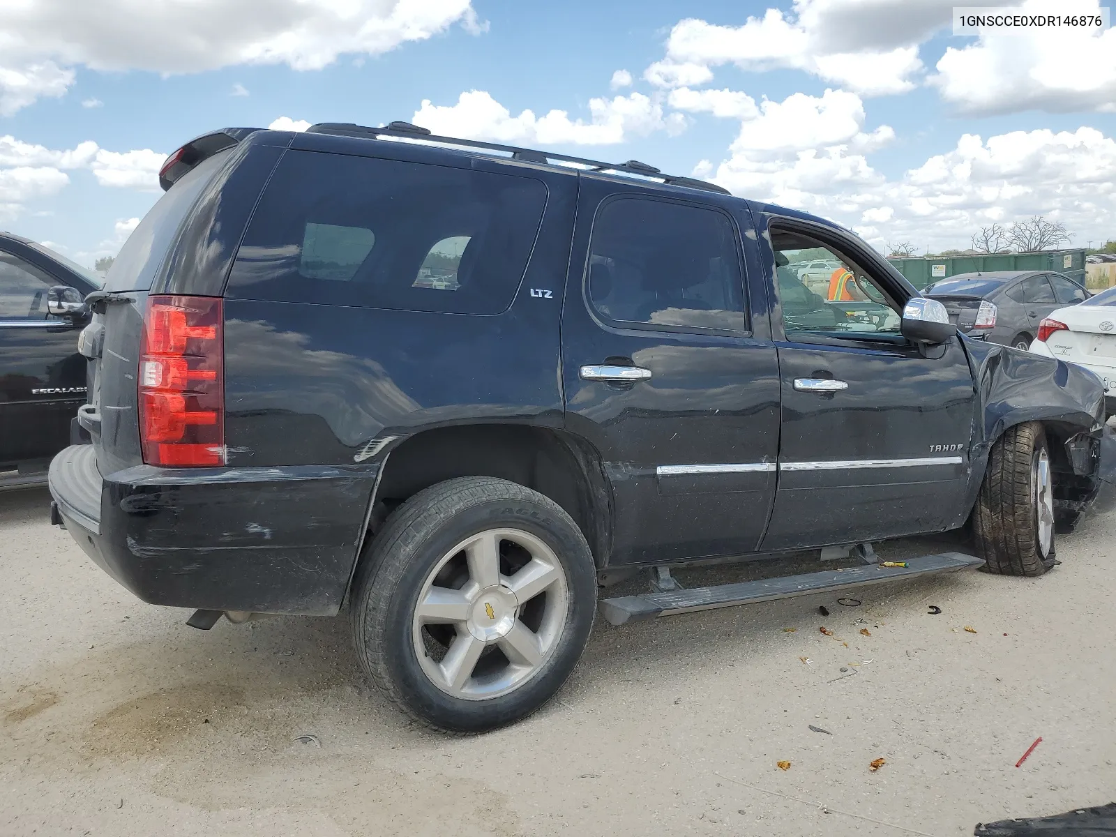 2013 Chevrolet Tahoe C1500 Ltz VIN: 1GNSCCE0XDR146876 Lot: 66731844