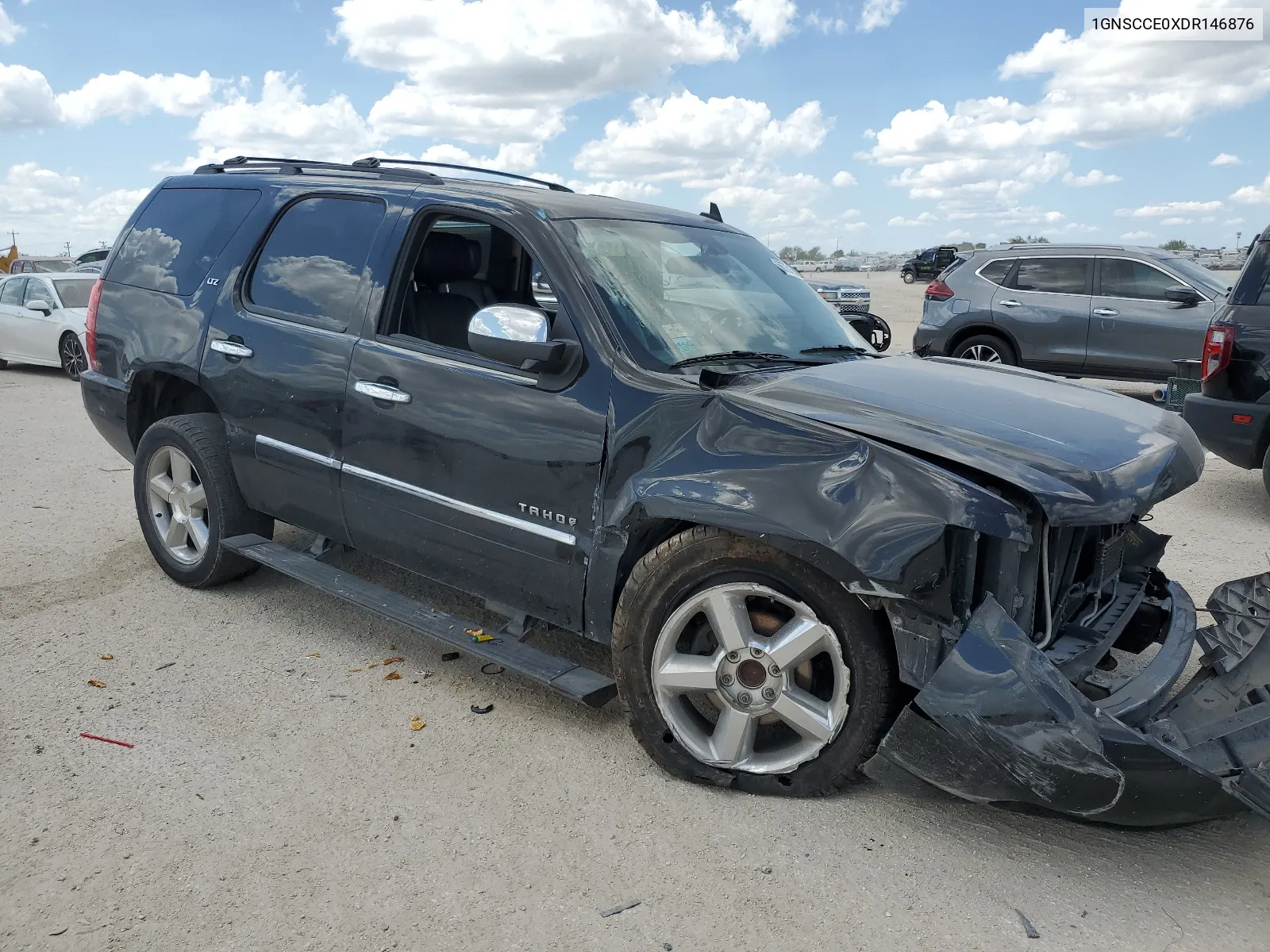 2013 Chevrolet Tahoe C1500 Ltz VIN: 1GNSCCE0XDR146876 Lot: 66731844