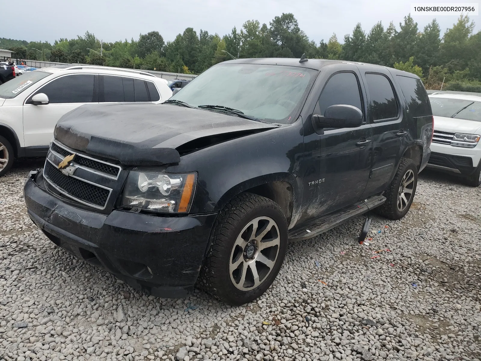 2013 Chevrolet Tahoe K1500 Lt VIN: 1GNSKBE00DR207956 Lot: 66773774