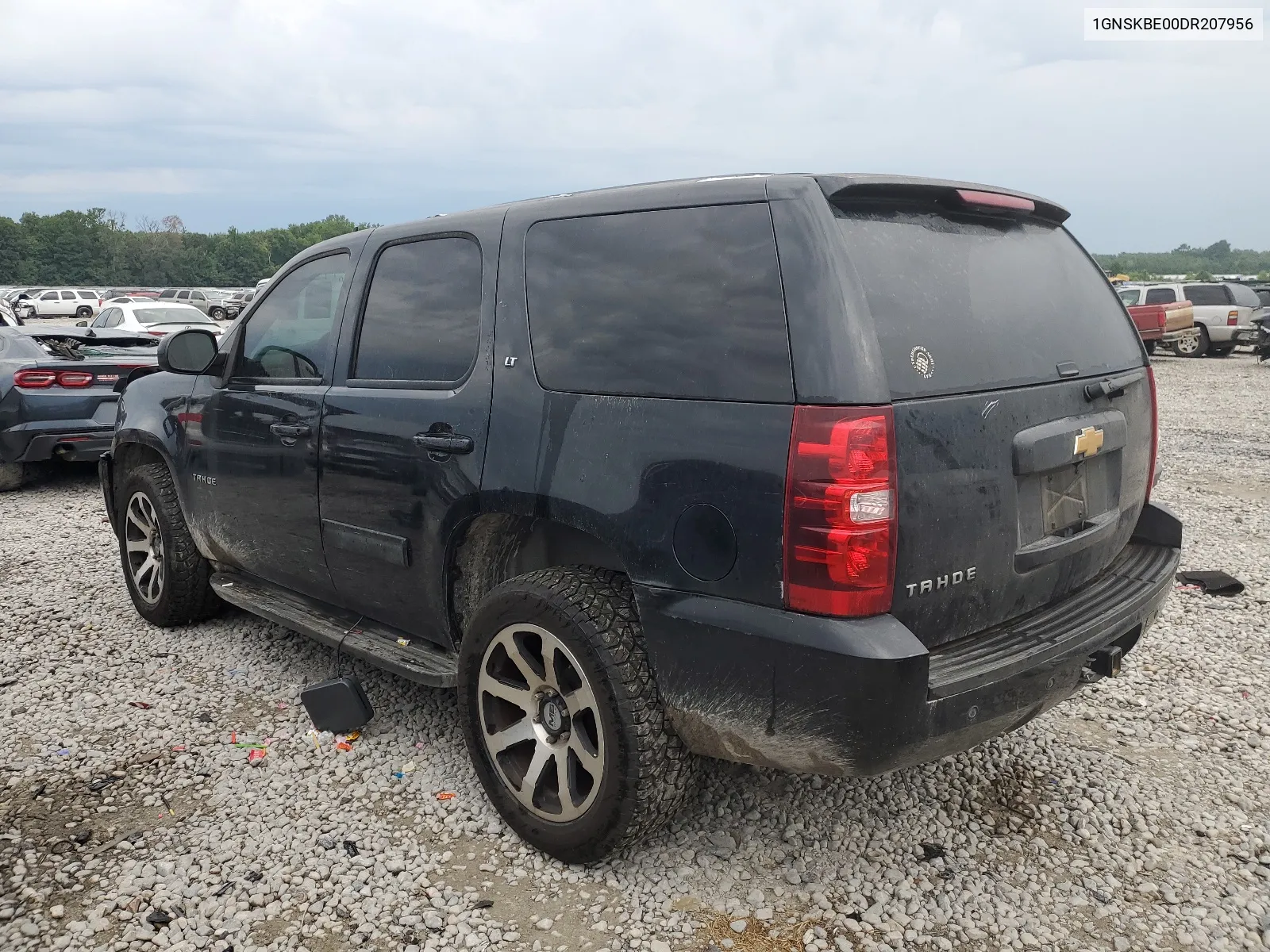 2013 Chevrolet Tahoe K1500 Lt VIN: 1GNSKBE00DR207956 Lot: 66773774