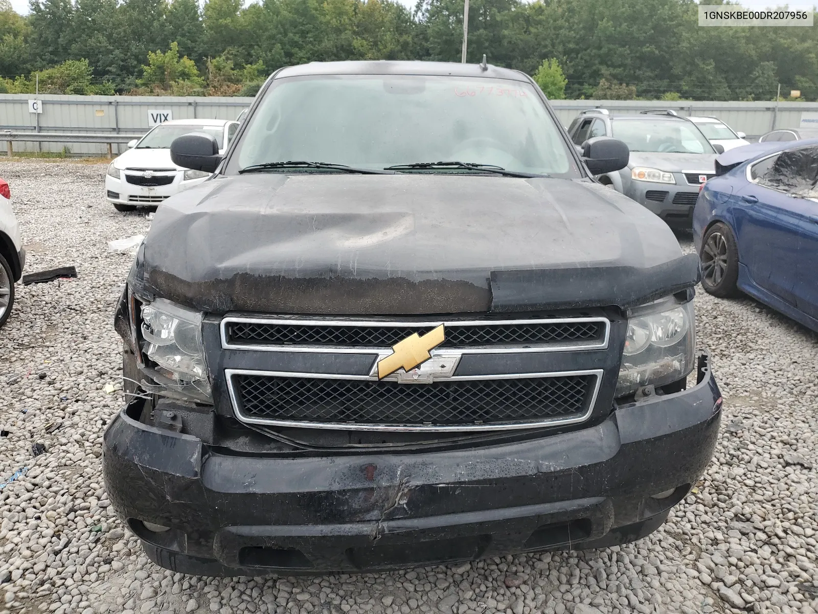 1GNSKBE00DR207956 2013 Chevrolet Tahoe K1500 Lt