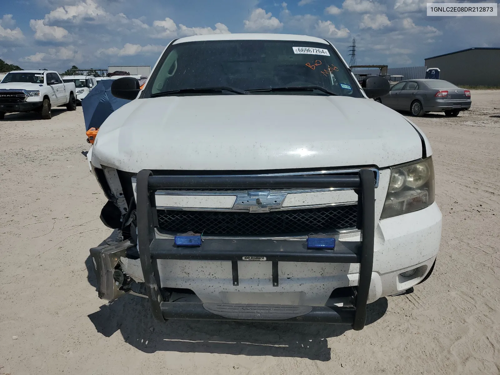 1GNLC2E08DR212873 2013 Chevrolet Tahoe Police