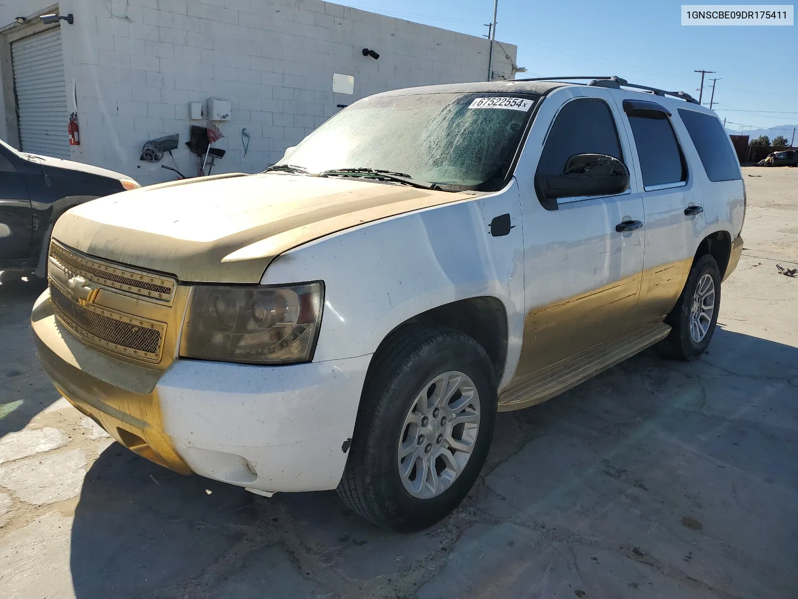 1GNSCBE09DR175411 2013 Chevrolet Tahoe C1500 Lt