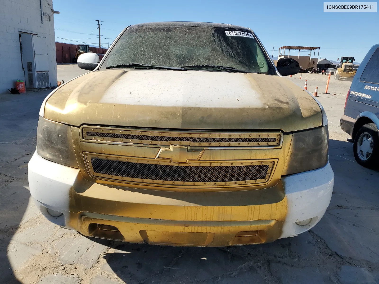 2013 Chevrolet Tahoe C1500 Lt VIN: 1GNSCBE09DR175411 Lot: 67522554