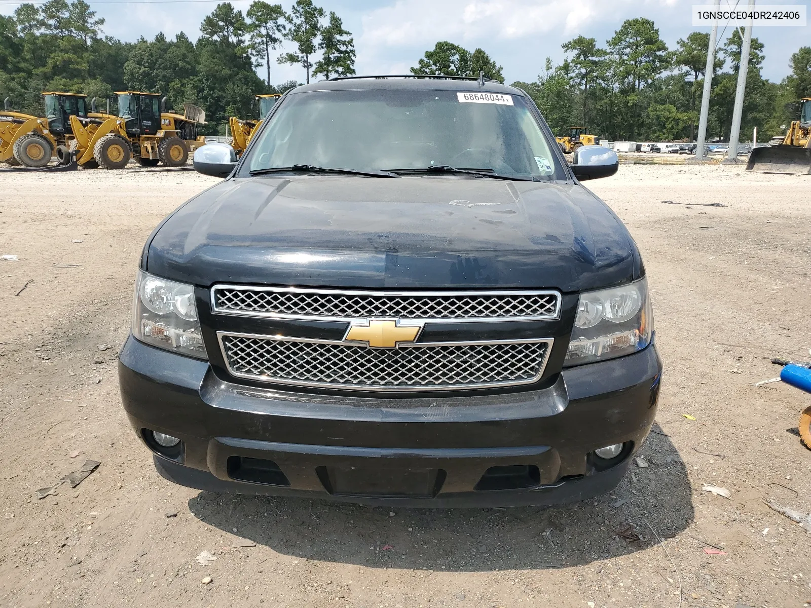 2013 Chevrolet Tahoe C1500 Ltz VIN: 1GNSCCE04DR242406 Lot: 68648044