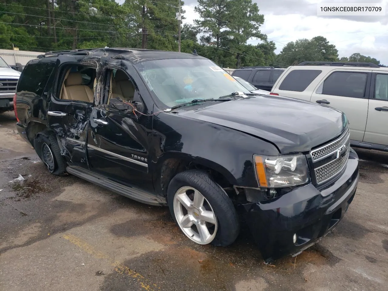 1GNSKCE08DR170709 2013 Chevrolet Tahoe K1500 Ltz