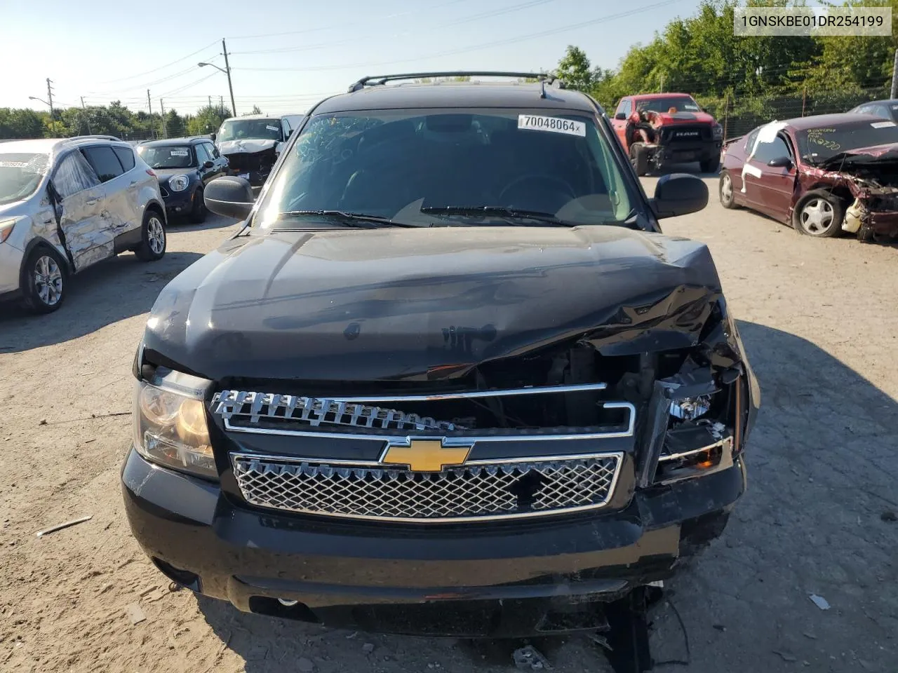 2013 Chevrolet Tahoe K1500 Lt VIN: 1GNSKBE01DR254199 Lot: 70048064