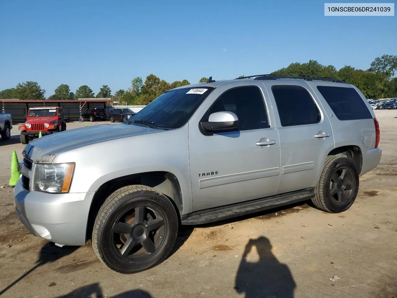 2013 Chevrolet Tahoe C1500 Lt VIN: 1GNSCBE06DR241039 Lot: 71106644