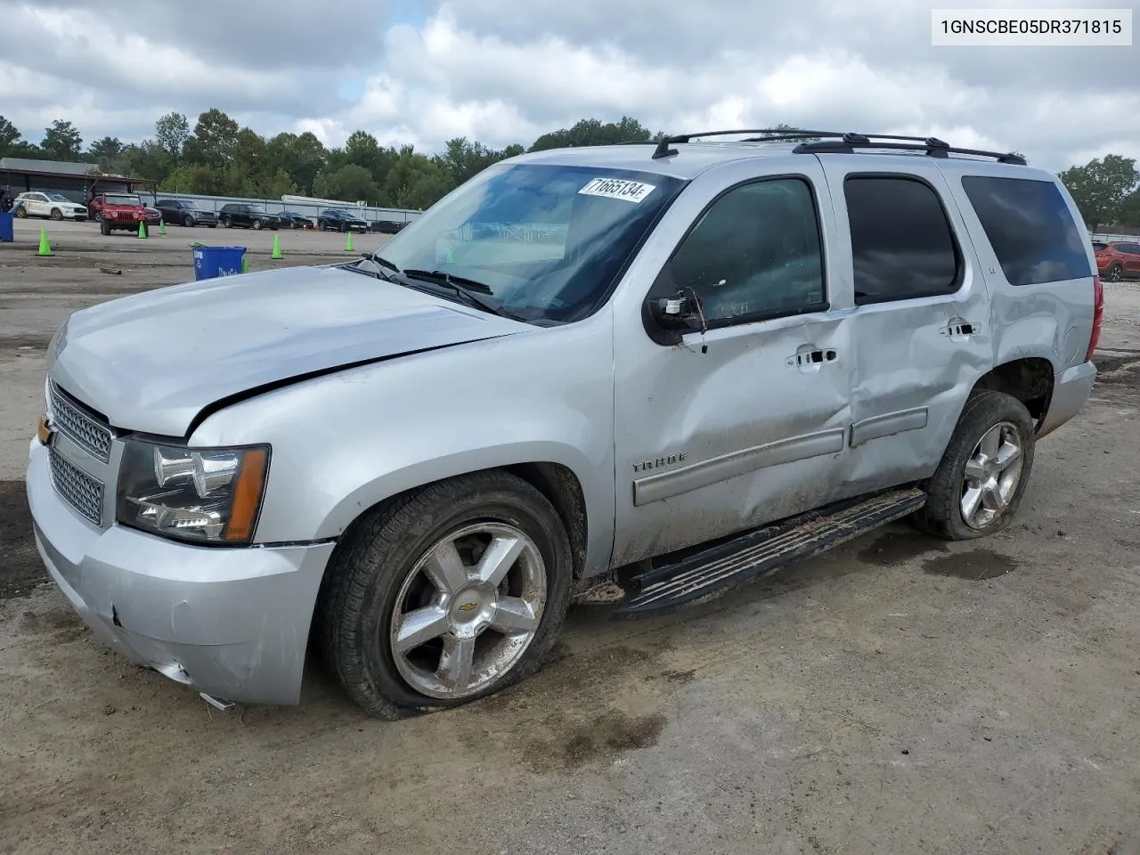 1GNSCBE05DR371815 2013 Chevrolet Tahoe C1500 Lt