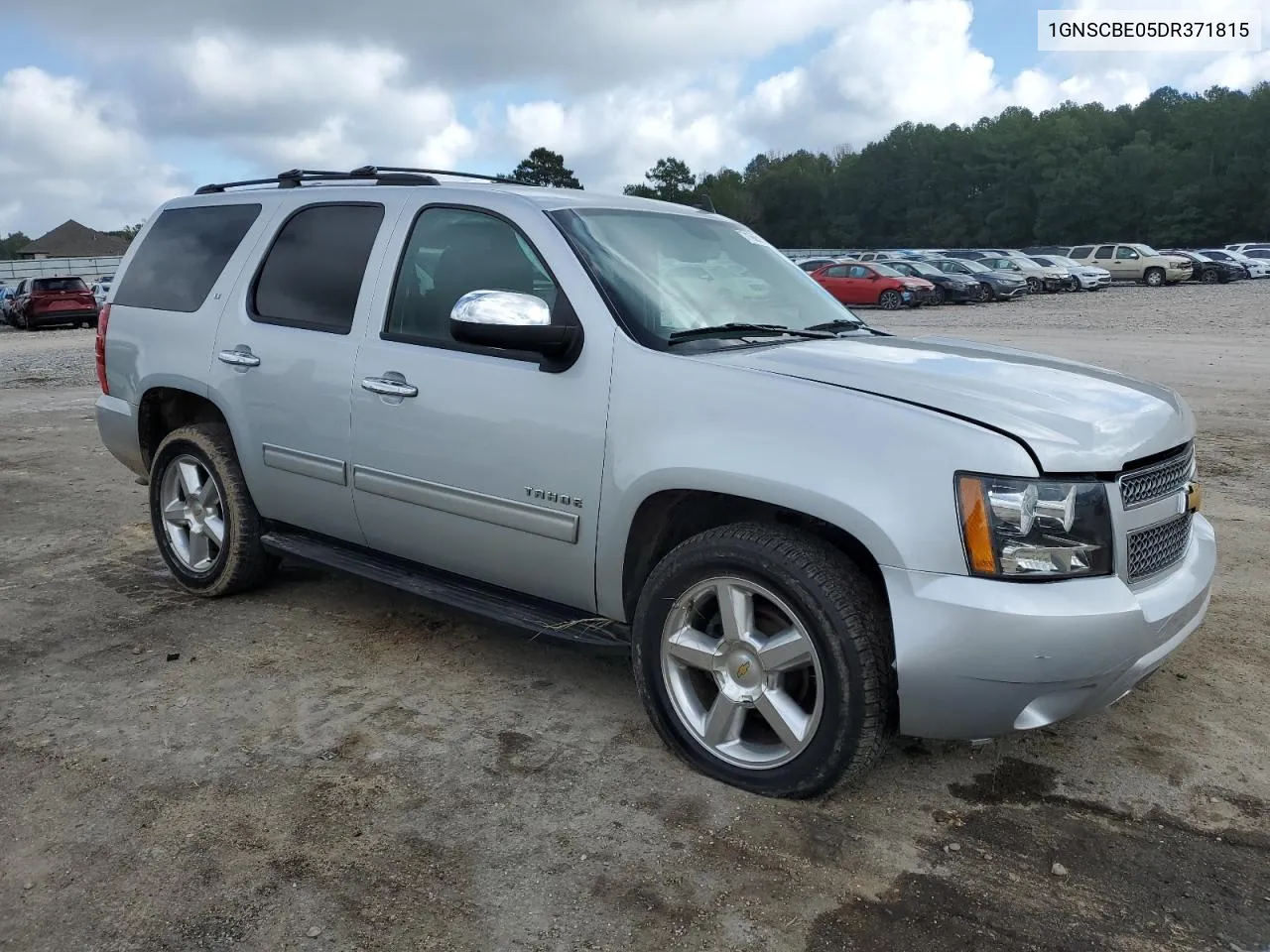 2013 Chevrolet Tahoe C1500 Lt VIN: 1GNSCBE05DR371815 Lot: 71665134