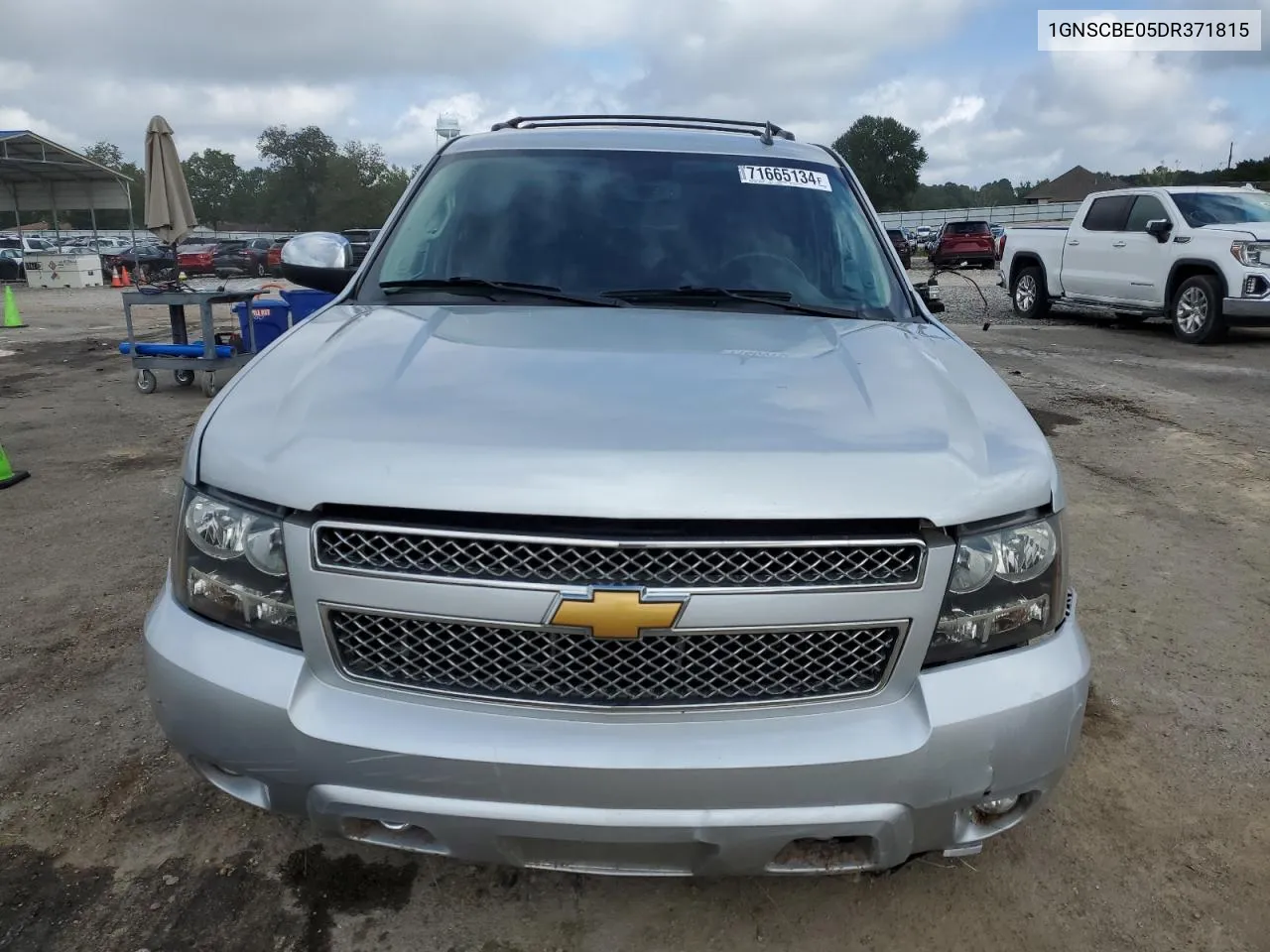 2013 Chevrolet Tahoe C1500 Lt VIN: 1GNSCBE05DR371815 Lot: 71665134