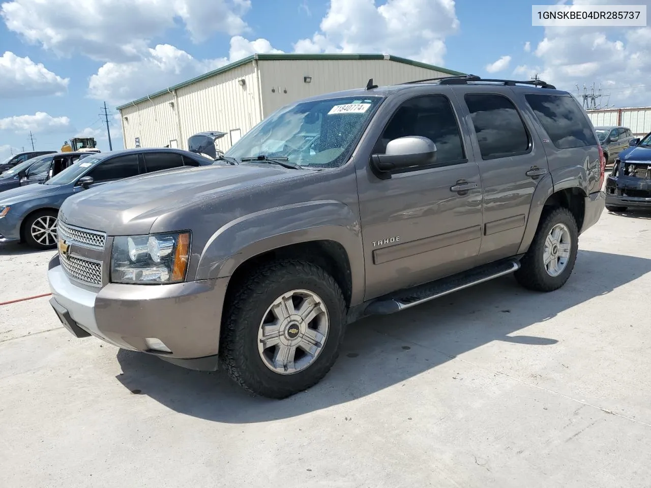 2013 Chevrolet Tahoe K1500 Lt VIN: 1GNSKBE04DR285737 Lot: 71840774