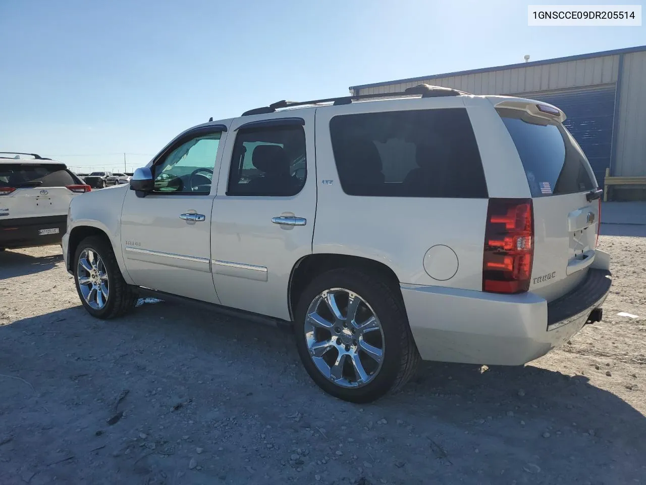 2013 Chevrolet Tahoe C1500 Ltz VIN: 1GNSCCE09DR205514 Lot: 72656414