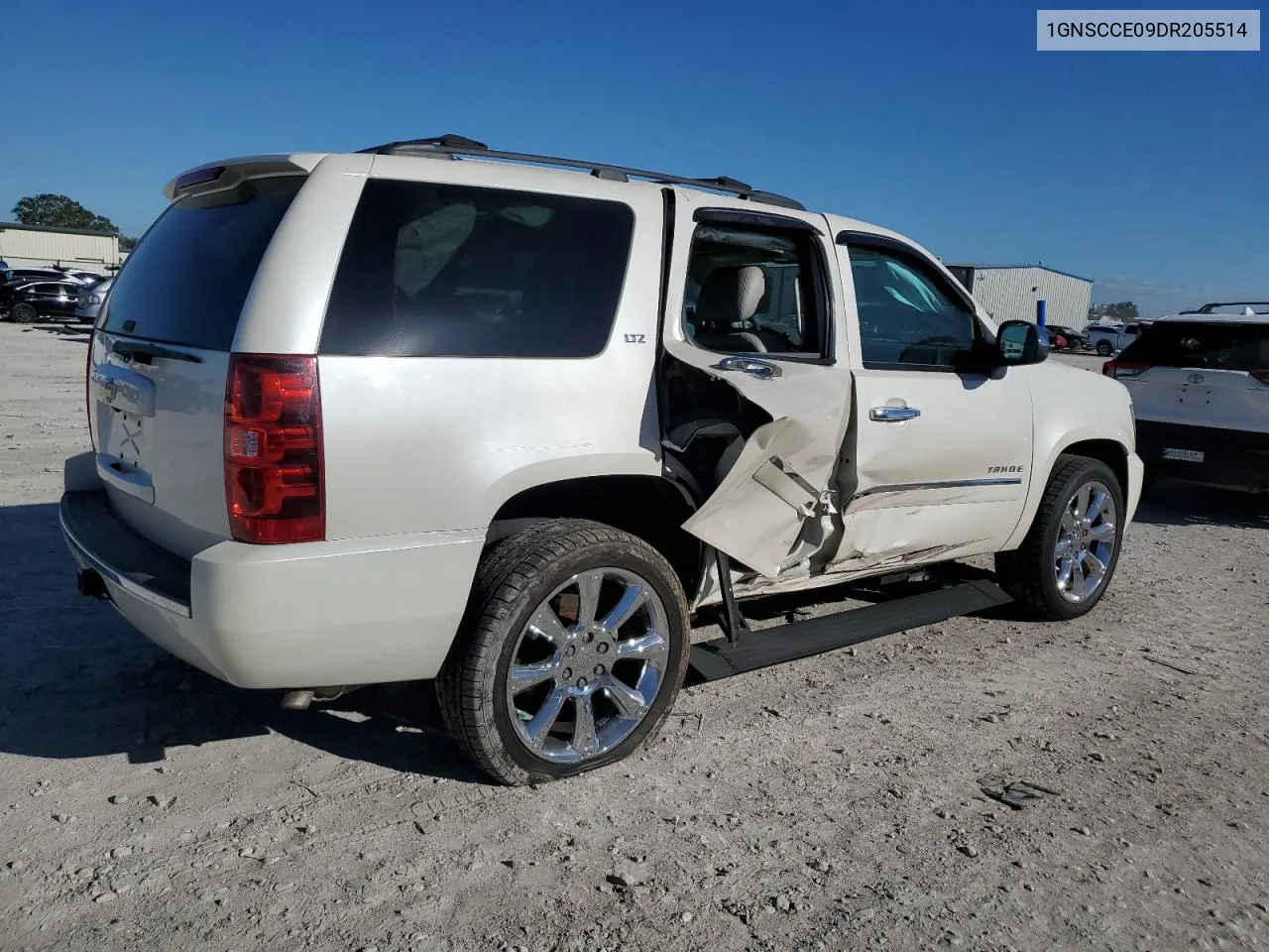 2013 Chevrolet Tahoe C1500 Ltz VIN: 1GNSCCE09DR205514 Lot: 72656414