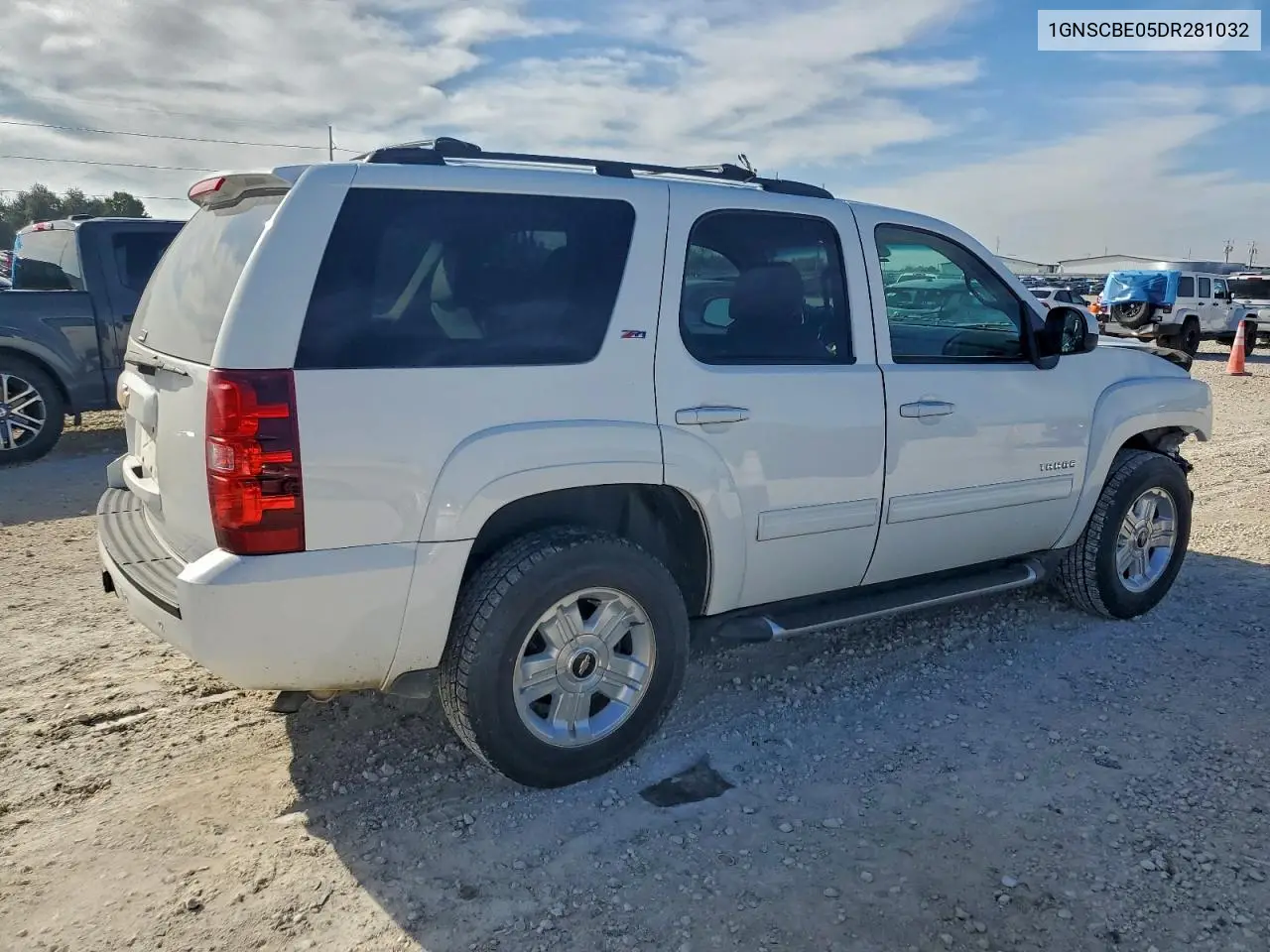 1GNSCBE05DR281032 2013 Chevrolet Tahoe C1500 Lt