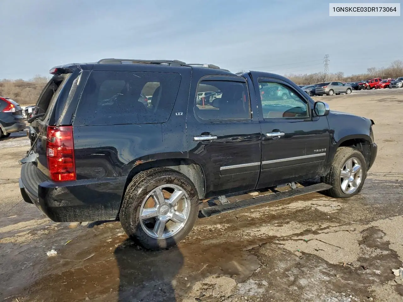 1GNSKCE03DR173064 2013 Chevrolet Tahoe K1500 Ltz