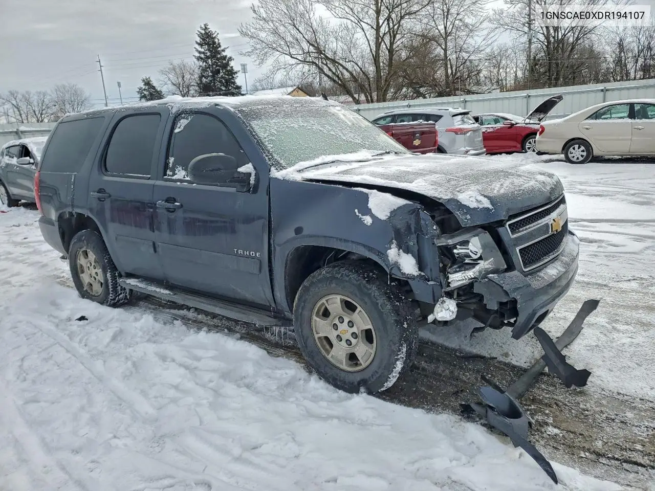 1GNSCAE0XDR194107 2013 Chevrolet Tahoe C1500 Ls
