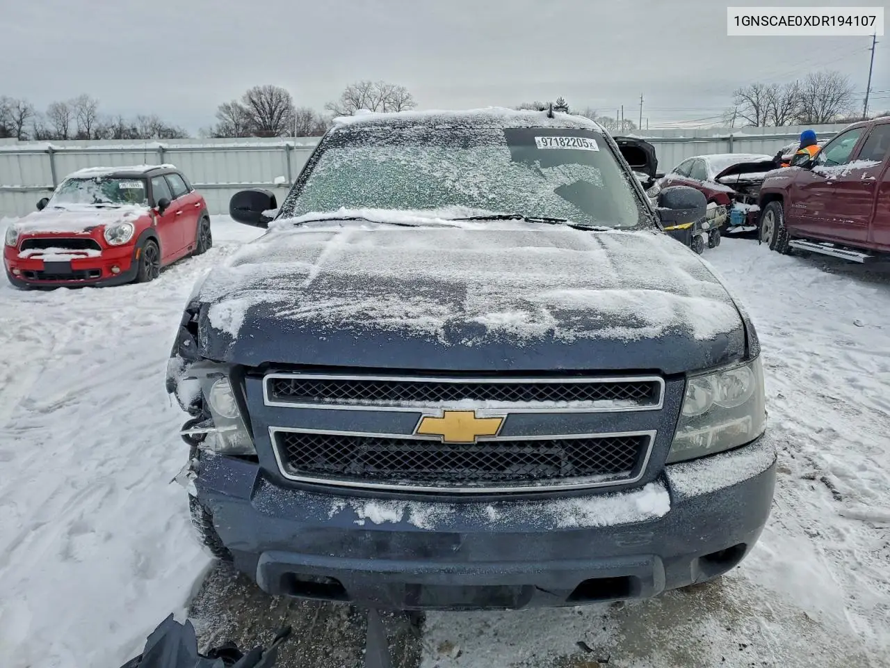 1GNSCAE0XDR194107 2013 Chevrolet Tahoe C1500 Ls