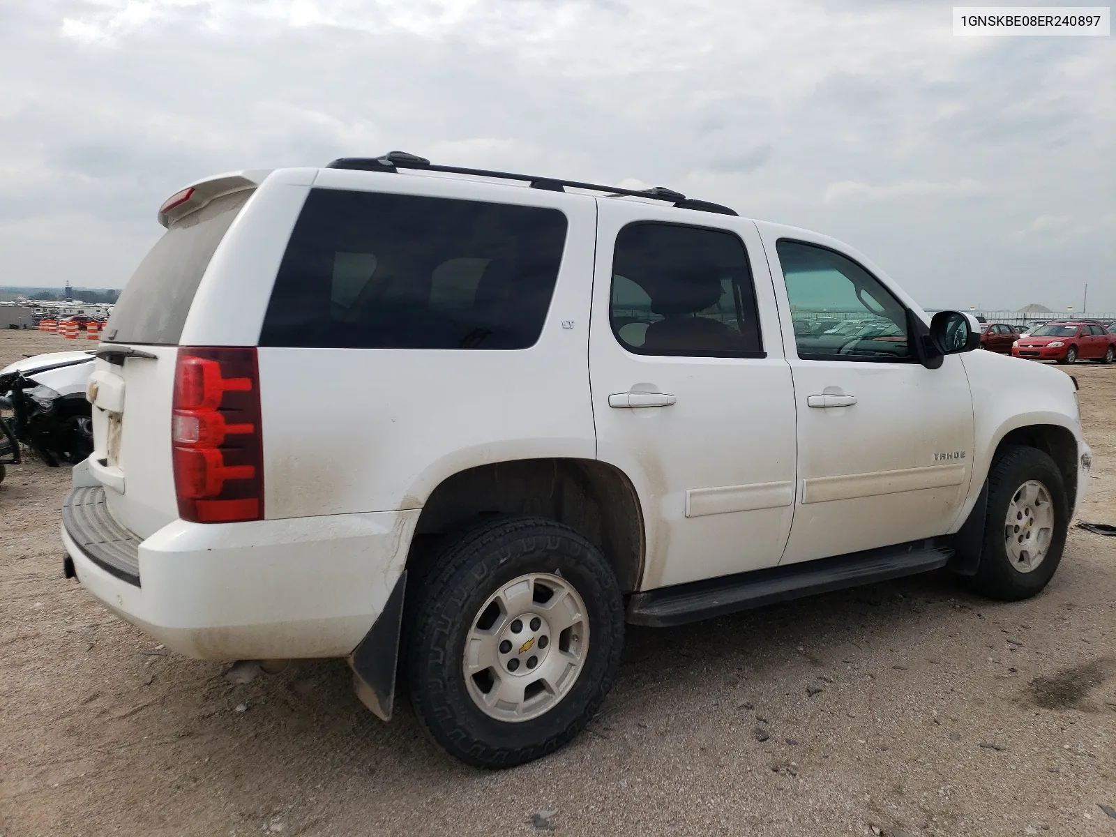 1GNSKBE08ER240897 2014 Chevrolet Tahoe K1500 Lt