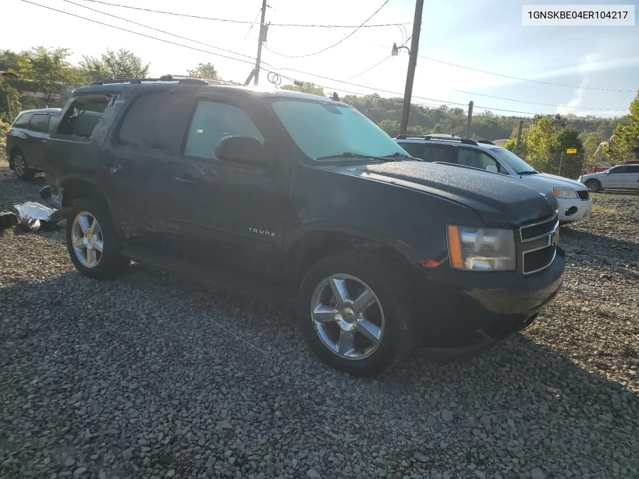 2014 Chevrolet Tahoe K1500 Lt VIN: 1GNSKBE04ER104217 Lot: 69271174