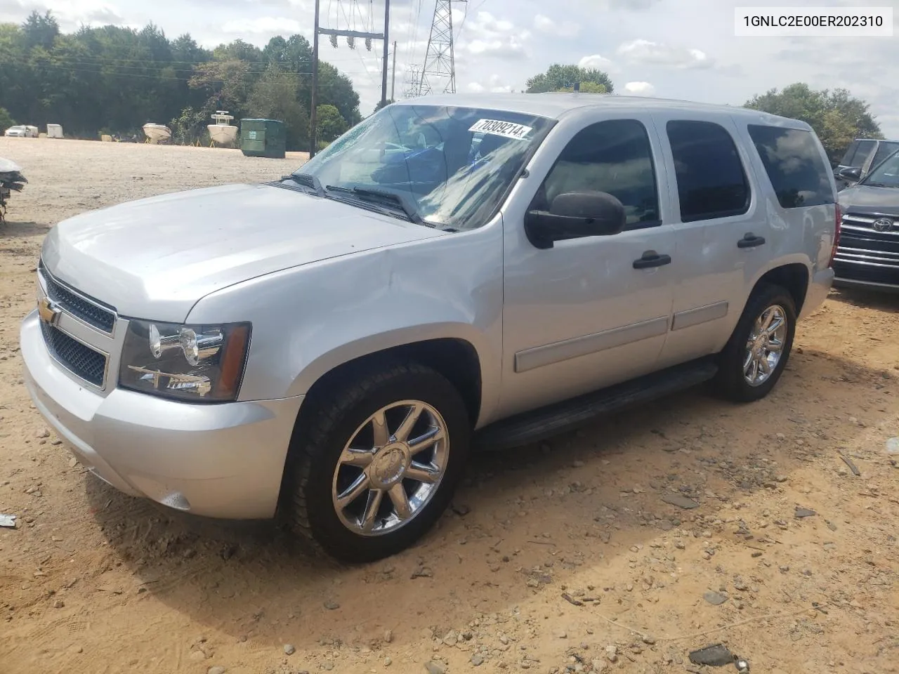 2014 Chevrolet Tahoe Police VIN: 1GNLC2E00ER202310 Lot: 70309214