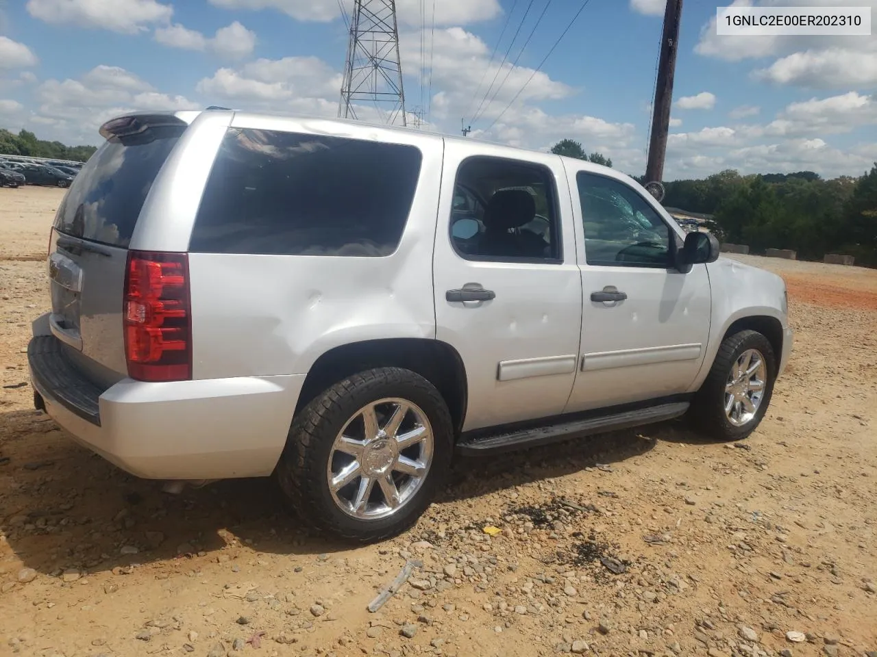 1GNLC2E00ER202310 2014 Chevrolet Tahoe Police