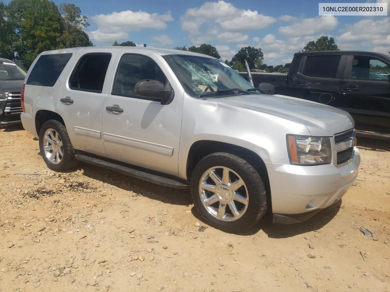 1GNLC2E00ER202310 2014 Chevrolet Tahoe Police