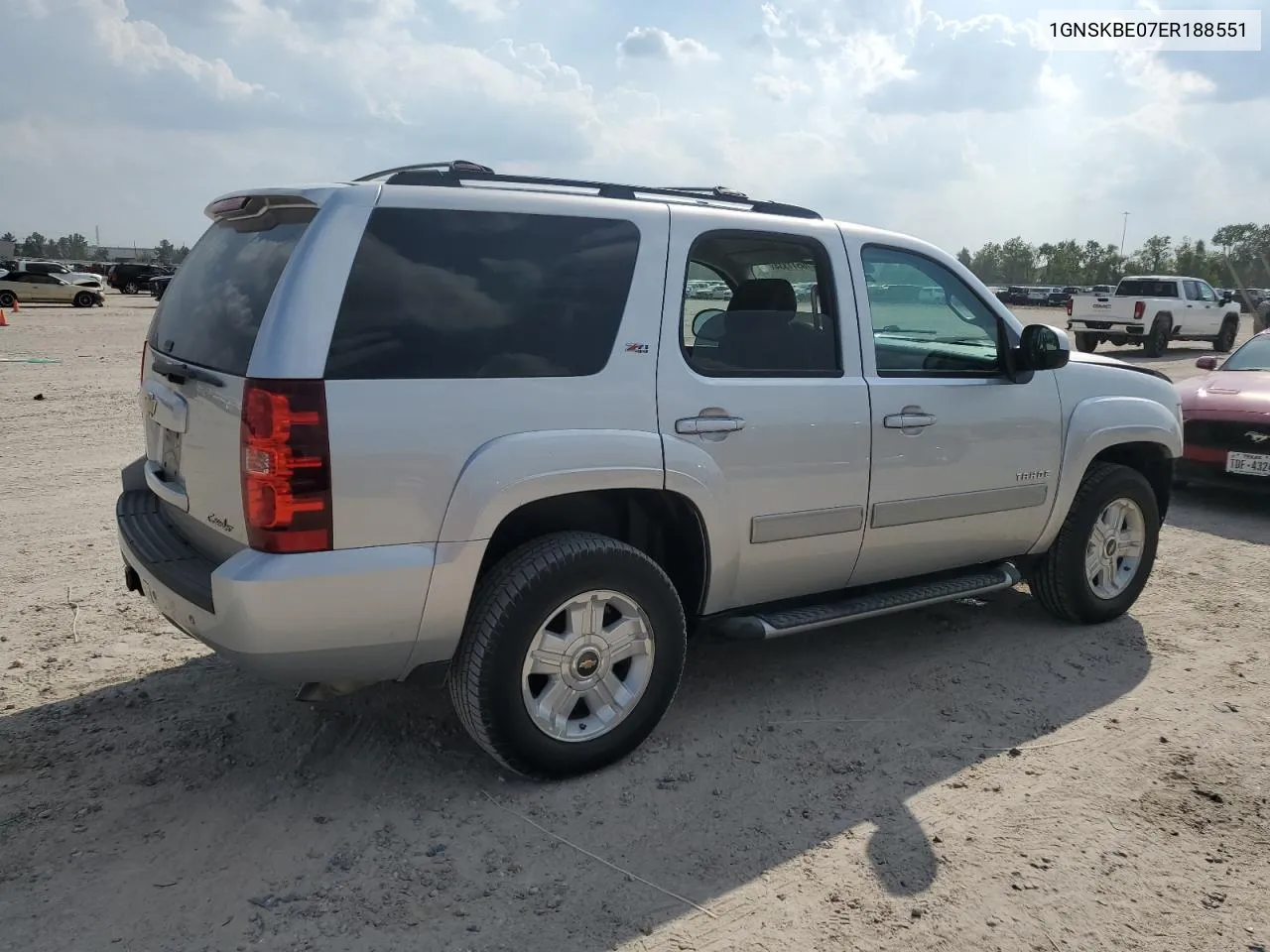 2014 Chevrolet Tahoe K1500 Lt VIN: 1GNSKBE07ER188551 Lot: 70511334