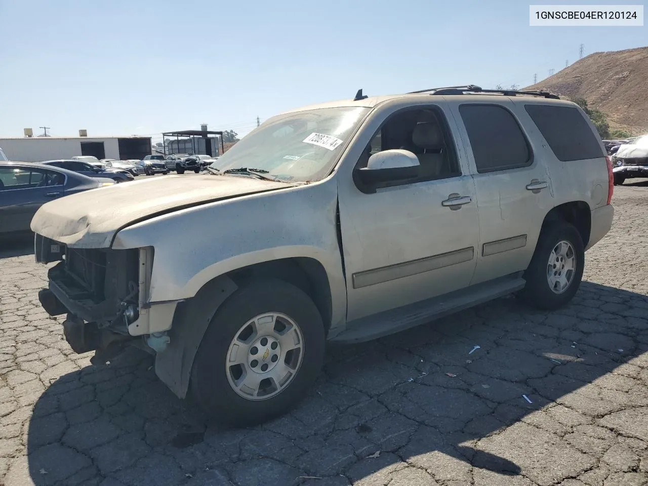 2014 Chevrolet Tahoe C1500 Lt VIN: 1GNSCBE04ER120124 Lot: 72087374