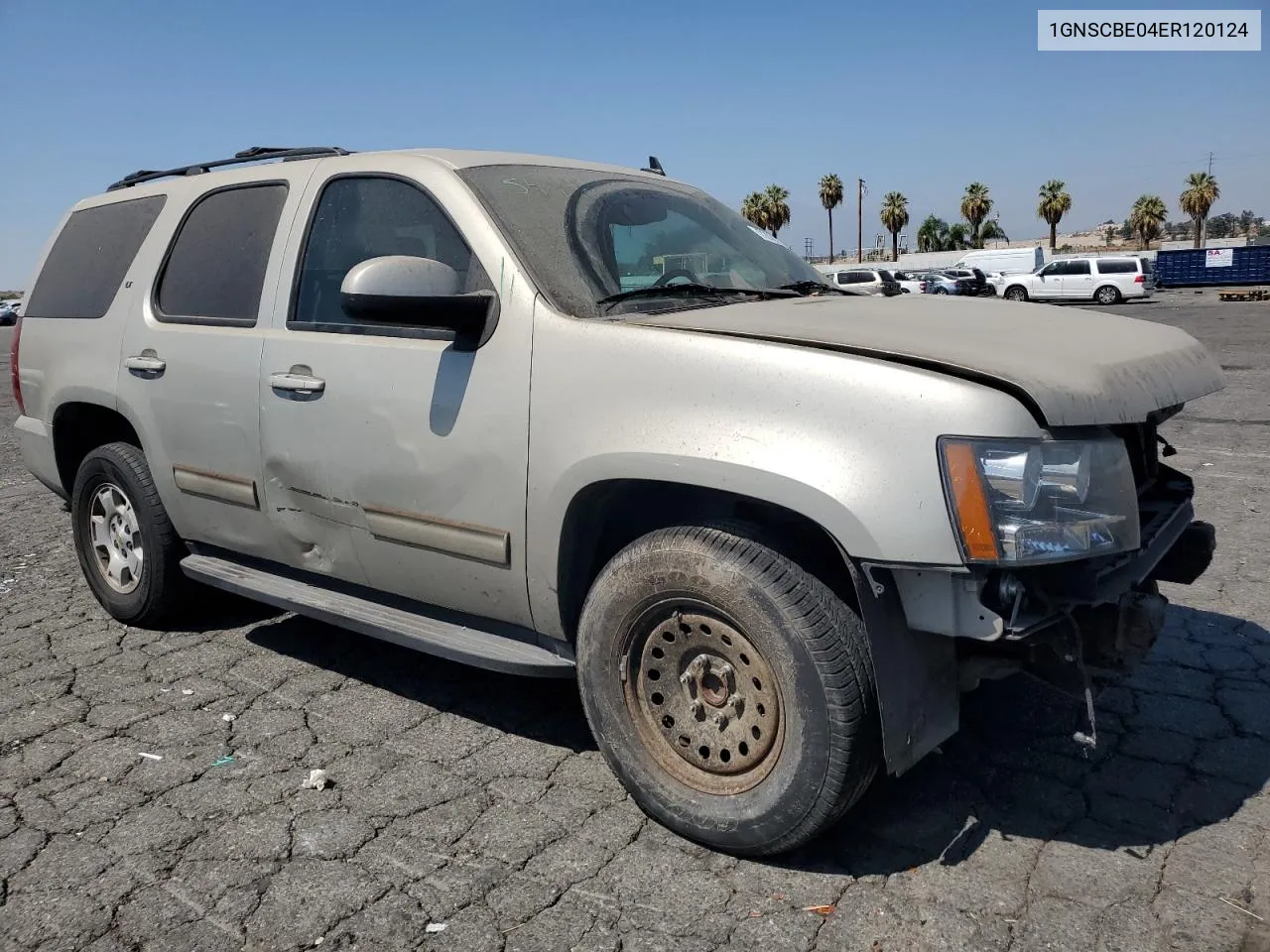 2014 Chevrolet Tahoe C1500 Lt VIN: 1GNSCBE04ER120124 Lot: 72087374