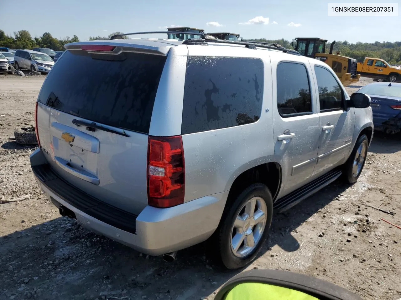 1GNSKBE08ER207351 2014 Chevrolet Tahoe K1500 Lt