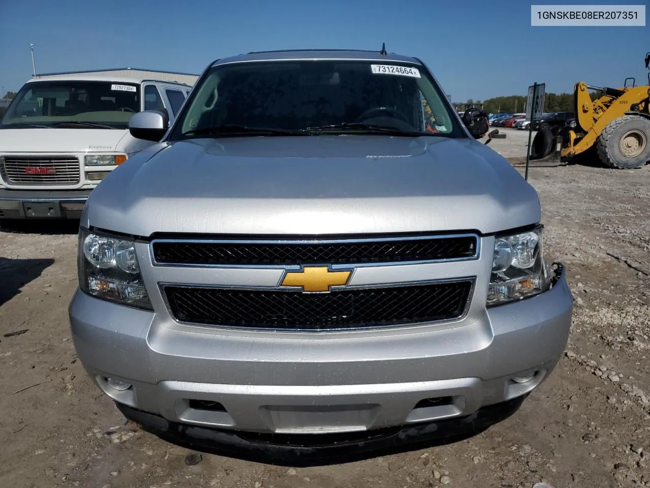 1GNSKBE08ER207351 2014 Chevrolet Tahoe K1500 Lt