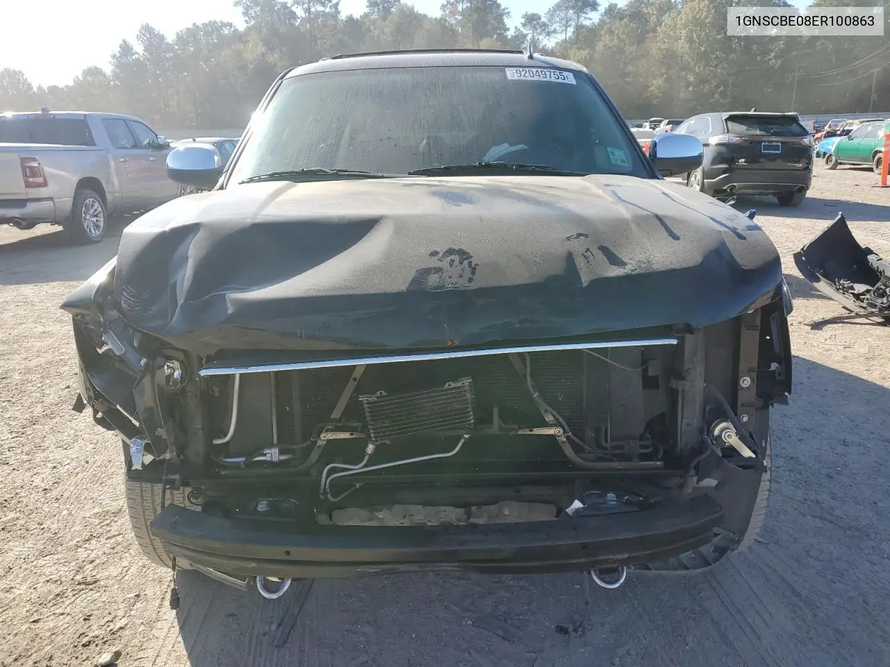 1GNSCBE08ER100863 2014 Chevrolet Tahoe C1500 Lt